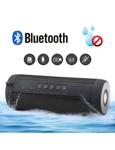 Portable waterproof speaker with flashlight support FM Radio TF Mp3 Player hands- speaker subwoofer sound speaker